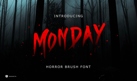 Monday Font Poster 1