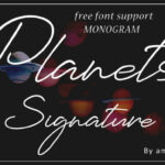 Monogram E | Monofont Caps E Font Poster 6