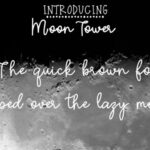 Moon Tower Font Poster 4