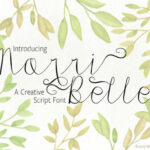 Morri Belle Script Font Poster 1