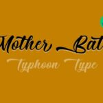 Mother Batik Font Poster 3