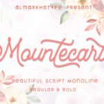 Mountecarlo Font Poster 1