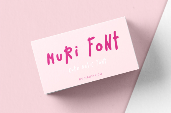 MuRi Font Poster 1