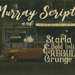 Murray Script Font Duo Font Poster 2