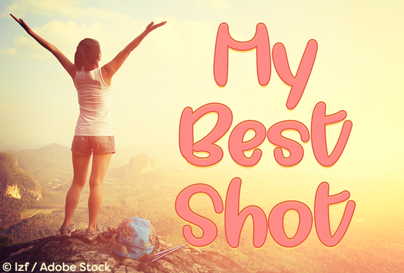 My Best Shot Font Poster 1