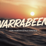 Narrabeen Font Poster 1