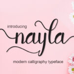 Nayla Font Poster 1