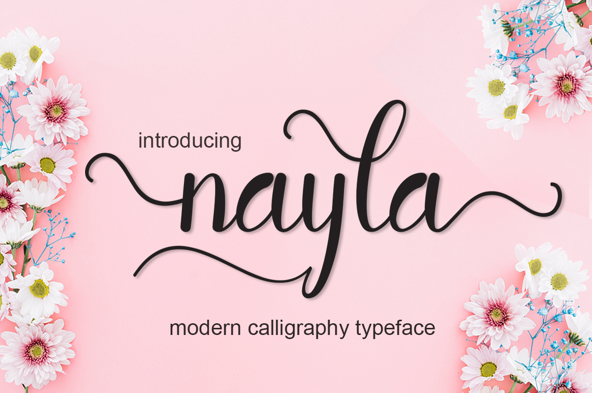 Nayla Font Poster 1