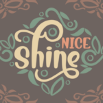 Nice Shine Font Poster 1