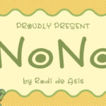 NoNo Font Poster 1