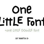One Little Font Poster 1