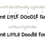 One Little Font Poster 3