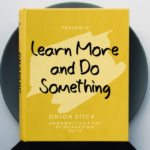 Onion Stick Font Poster 2