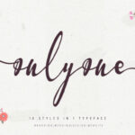 Onlyone Font Poster 1