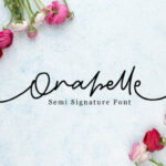 Orabelle Font Poster 1