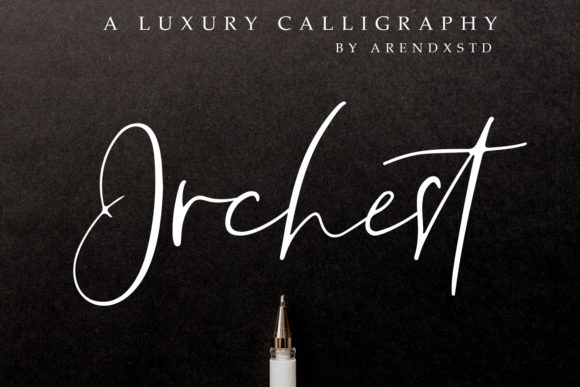 Orchest Font Poster 1