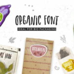 Organic Font Poster 3