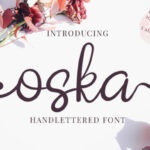 Oska Font Poster 1