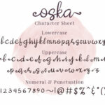 Oska Font Poster 5