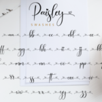 Paisley Script Font Poster 12