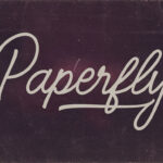 Paperfly Font Poster 5