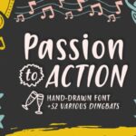 Passion to Action Font Poster 1