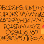 Peach Mango Font Poster 6