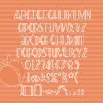 Peach Preserves Font Poster 2