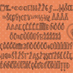 Peach Preserves Font Poster 3