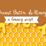 Peanut Butter and Honey Font Poster 1