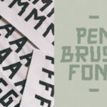 Penhead Font Poster 3