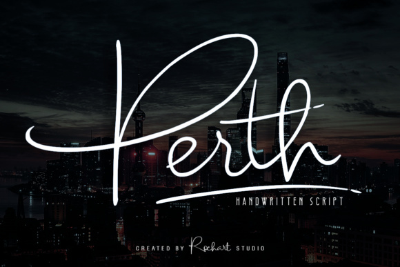 Perth Script Font