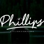 Phillips Font Poster 1