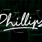 Phillips Font Poster 10