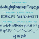 Phoenix Script Trio Font Poster 4