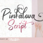 Pinkalova Font Poster 1