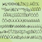 Pistachio Font Poster 3