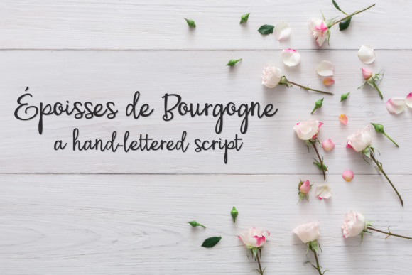 PN Époisses De Bourgogne Font Poster 1