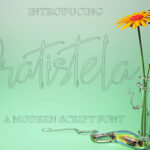 Pratistela Font Poster 1