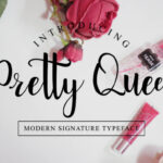 Pretty Queen Font Poster 1