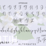 Putih Jasmine Duo Font Poster 11