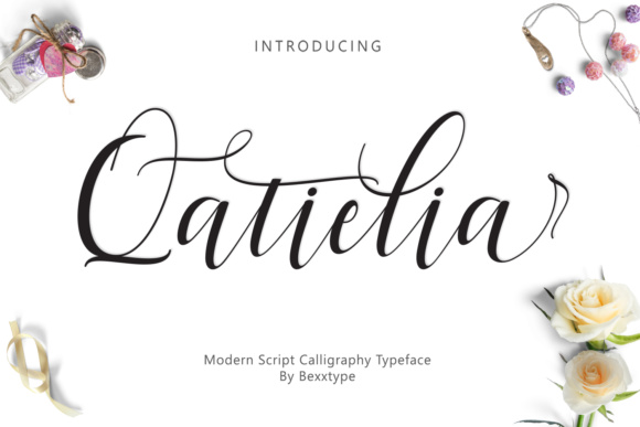 Qatielia Family Font Poster 1