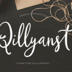 Qillyanst Font Poster 1