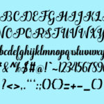 Quantum Font Poster 4