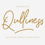 Qulliness Font Poster 1