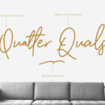 Qulliness Font Poster 3