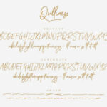 Qulliness Font Poster 4