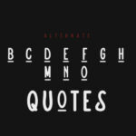 Quotes Trio Font Poster 10