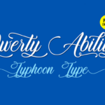 Qwerty Ability Font Poster 1