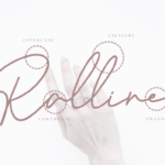 Ralline Font Poster 10